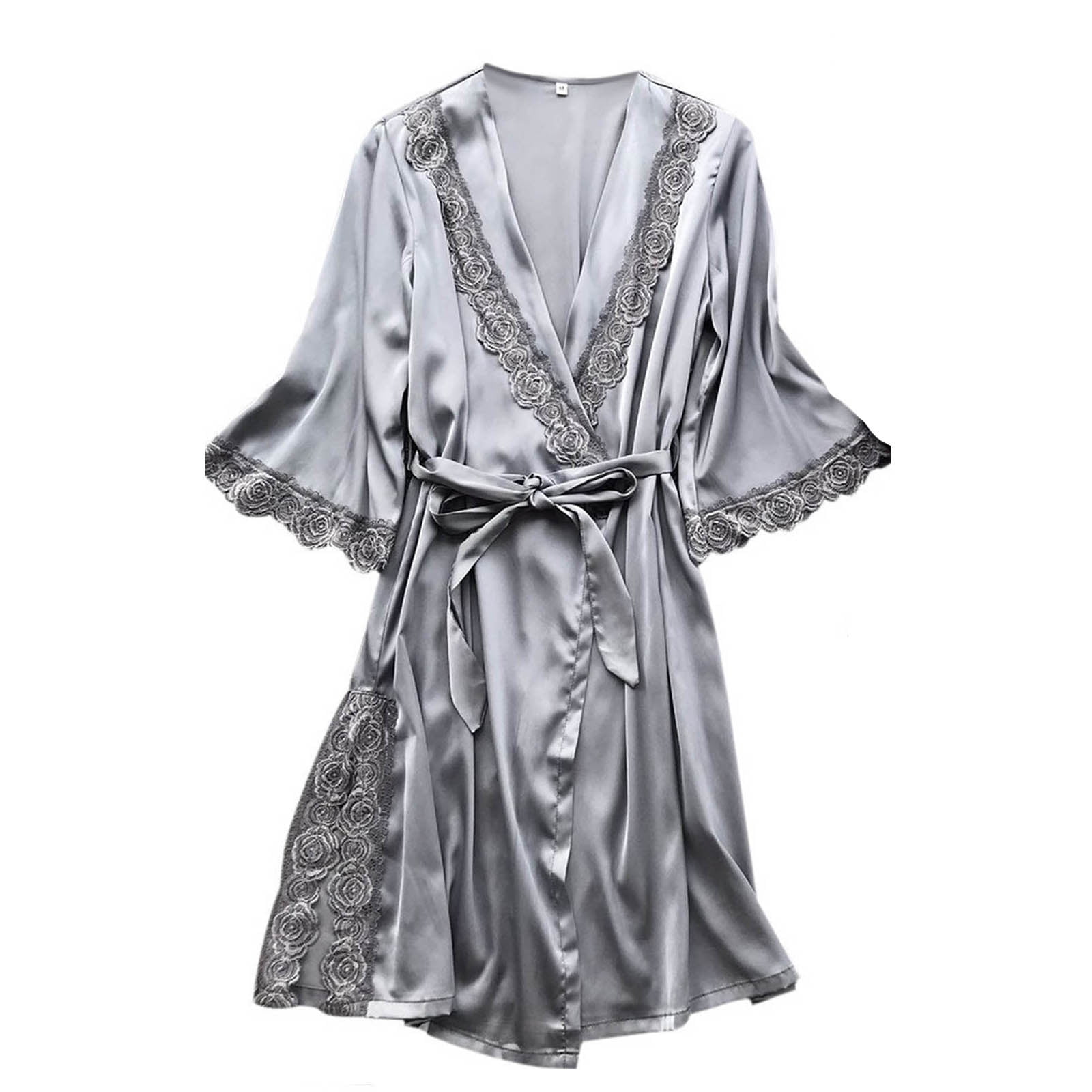 QIPOPIQ Pajamas for Women Clearance Ladies Solid Color Lace