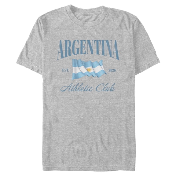 Mens Lost Gods Argentina Athletic Club Est 2026 T Shirt