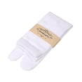 thumbnail image 2 of Calcetines unisex con zuecos, calcetines lavables con separación de dedos para uso diario (blanco), 2 of 3