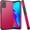 Hotpink, variant on For TCL K11 Tough Strong Hybrid (Magnet Mount Friendly) Case Cover - Black