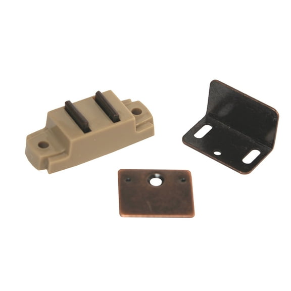 RV Designer H210 Magnetic Catch with Flat and Angled Plate