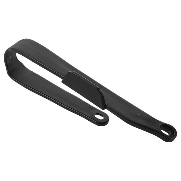Hemobllo Motorcycle Chain Slider Protector, Black Plastic, Durable, Easy Install, Noise Reduction, Stylish