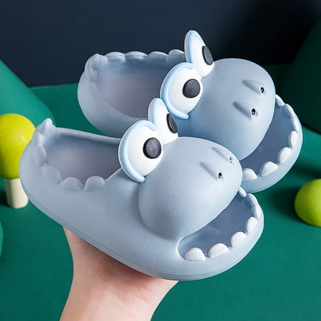 

KEVCHE Children s Cartoon Cute Boys and Girls Non Slip Soft Sole Slippers