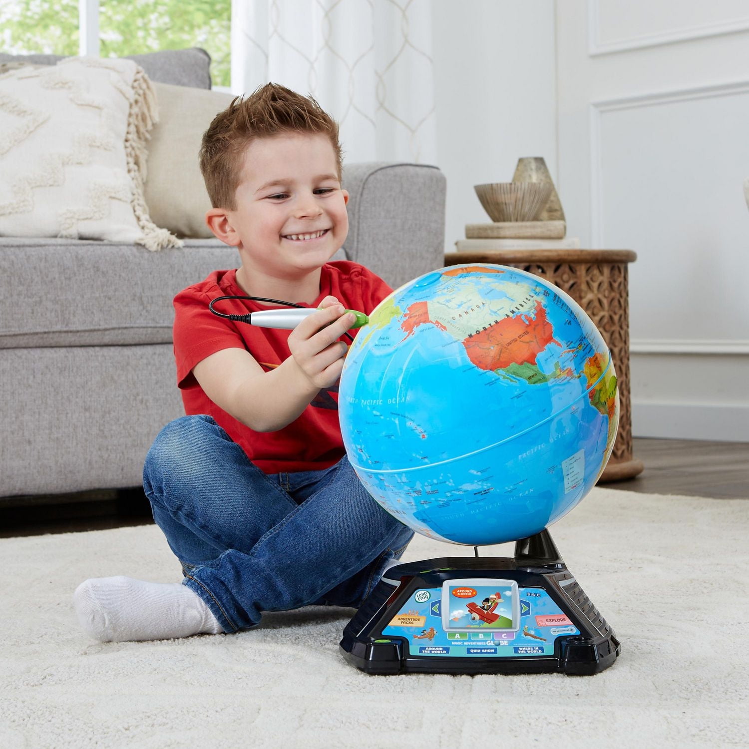 LeapFrog Magic Adventures® Globe - English Version, 5+ Years