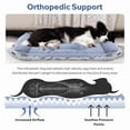 thumbnail image 6 of Indoor/Outdoor Seating Bed for Cats Dogs, Thickening & Warming Plush Pad, 17.7 x 11.8 inch, 6 of 6