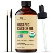 Botanic Hearth Castor Oil | USDA Certified Organic, 2 fl oz