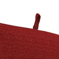 thumbnail image 4 of 44" x 22" Rectangular Outdoor Chair Cushion with Ties and Hanger Loop, 4 of 9