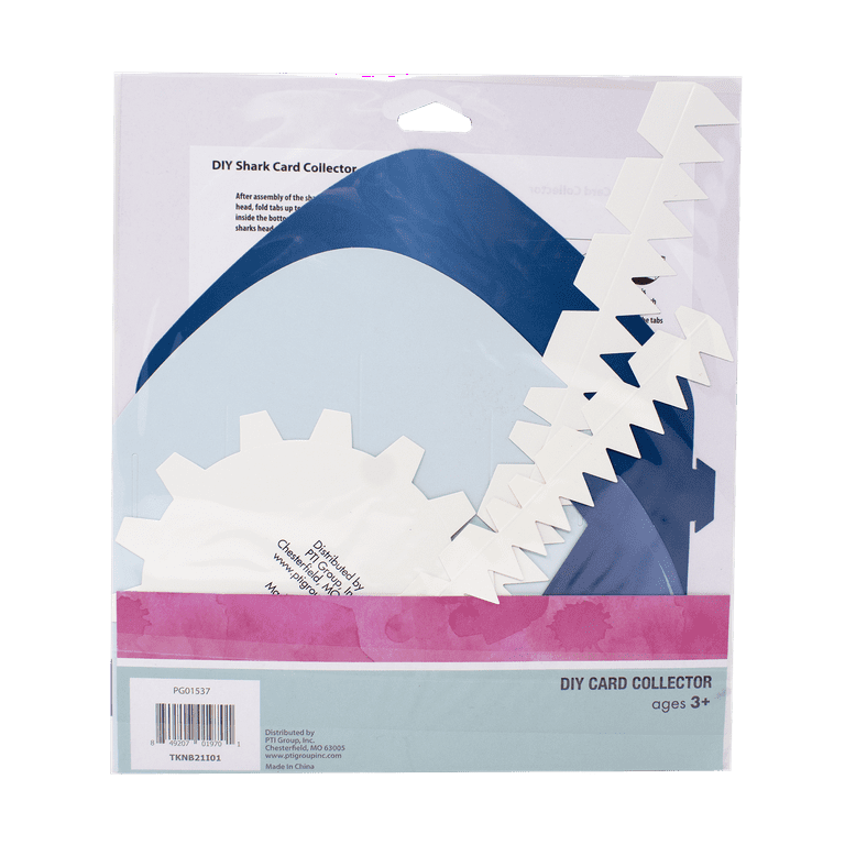 9pc Valentine's Day Shark Mailbox Paper Craft Kit - Spritz™ : Target