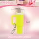 thumbnail image 2 of Llave de mini taza Uxcell, soporte para bálsamo labial, llavero decorativo lindo para mochila, bolso de mano, cartera, amarillo fluorescente, 2 of 7