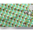 thumbnail image 2 of Soimoi Green Cotton Duck Fabric Argyle Check Fabric Prints By Yard 42 Inch Wide, 2 of 3