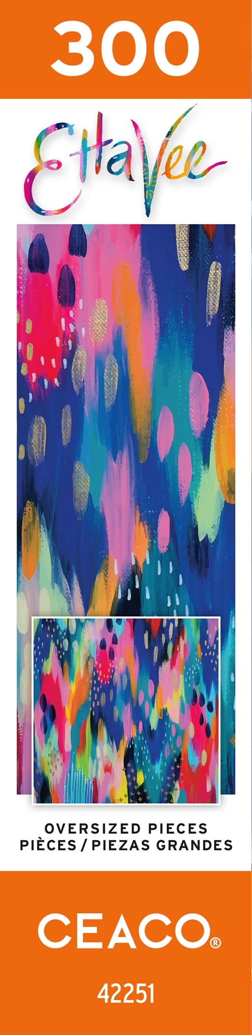 Ceaco - Etta Vie - Hello Color - 300 Piece Oversized Jigsaw Puzzle