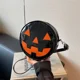 thumbnail image 2 of Nueva tendencia de moda europea y americana, creativa y divertida, con forma de calabaza de Halloween, cadena acrílica, bolso de mujer, bolso de mensajero, bolso de hombro, 2 of 5