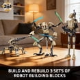 thumbnail image 2 of chanbrick 3-in-1 Interstellar War Corps Robot Building Set Compatible with Lego STEM Toy for Adults Boys 547 Pcs, 2 of 6