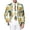 1-Mint Green796, variant on Mens Wheat Mug Print Blazer Single Button Oktoberfest Suit Jacket Halloween Casual Outerwear,Orange,Sizes XXL