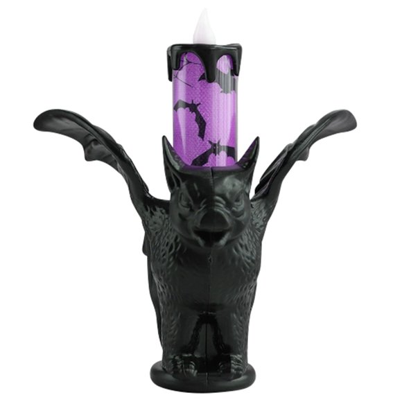 TIELUTT Halloween LED Bat Light Candle Holder Desktop Ornament for Home Party Decoration Night Light Christmas Ornament Exchange Snowflake Ornament Set with Topper Paramedic Ornament Christmas Orname