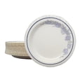 thumbnail image 6 of DHG PROFESSIONAL 42-Pack Blue Floral Paper Plates, 10-Inch – Luxury Disposable Tableware for Parties & Events, 6 of 6