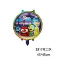 thumbnail image 1 of Disney Inside Out 2 Birthday Decorations Joy Anxiety Cartoon Anime Party Balloons Tableware Plate Banner Decor For Children, 1 of 7