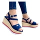 thumbnail image 4 of Nuevas sandalias de cuña para mujer Zapatos de mujer con correa de hebilla de plataforma de suela gruesa Wmkox8yii nm2707, 4 of 4