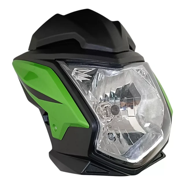Faro Delantero Completo Para Italika Ft150ts Verde Mtc