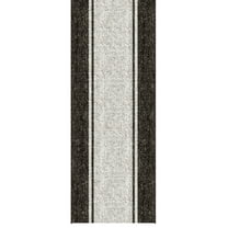 Ottomanson 2-Piece Kitchen Rug Set, Non-Slip Washable Hallway Runner & Floor Mat for Sink 1'11" x 4'   1'11" x 5' Border Brown