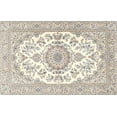 thumbnail image 1 of Ahgly Company Indoor Rectangle Traditional Blanched Almond Beige Persian Area Rugs, 4' x 6', 1 of 6
