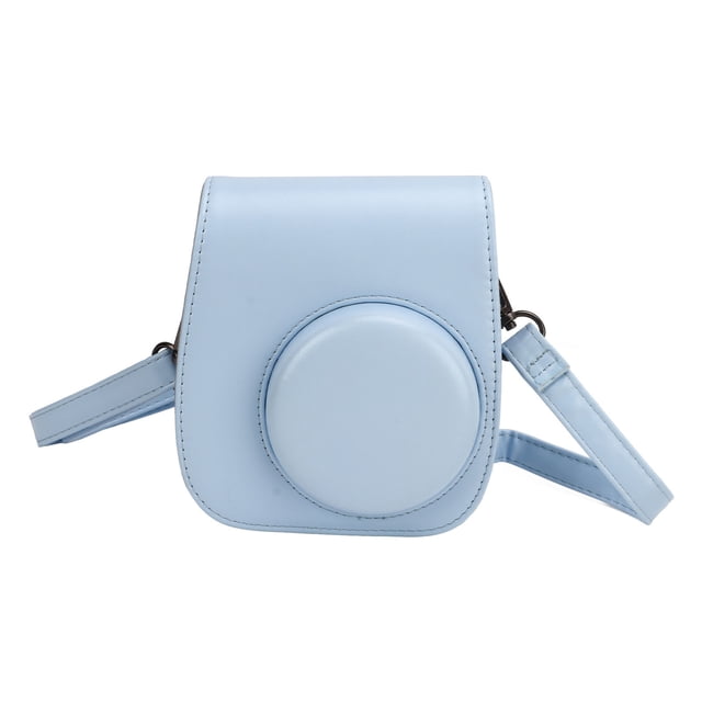 Mini Instant Camera Protective Bag PU Case with Album Filters Colorful Hanging Frames Stickers for Mini 12