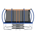 thumbnail image 2 of 8X14FT Trampoline for Kids and Adults,Large Rectangle Trampoline with Enclosure Net,Blue, 2 of 11