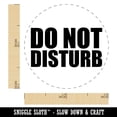 thumbnail image 2 of Do Not Disturb Self-Inking Rubber Stamp Ink Stamper - Yellow Ink - Mini 1/2 Inch, 2 of 7