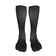 thumbnail image 5 of KLL Black Spider On Web Print Cool Socks Men's Women's Crew Socks Funny Crazy Novelty Stockings, 5 of 8