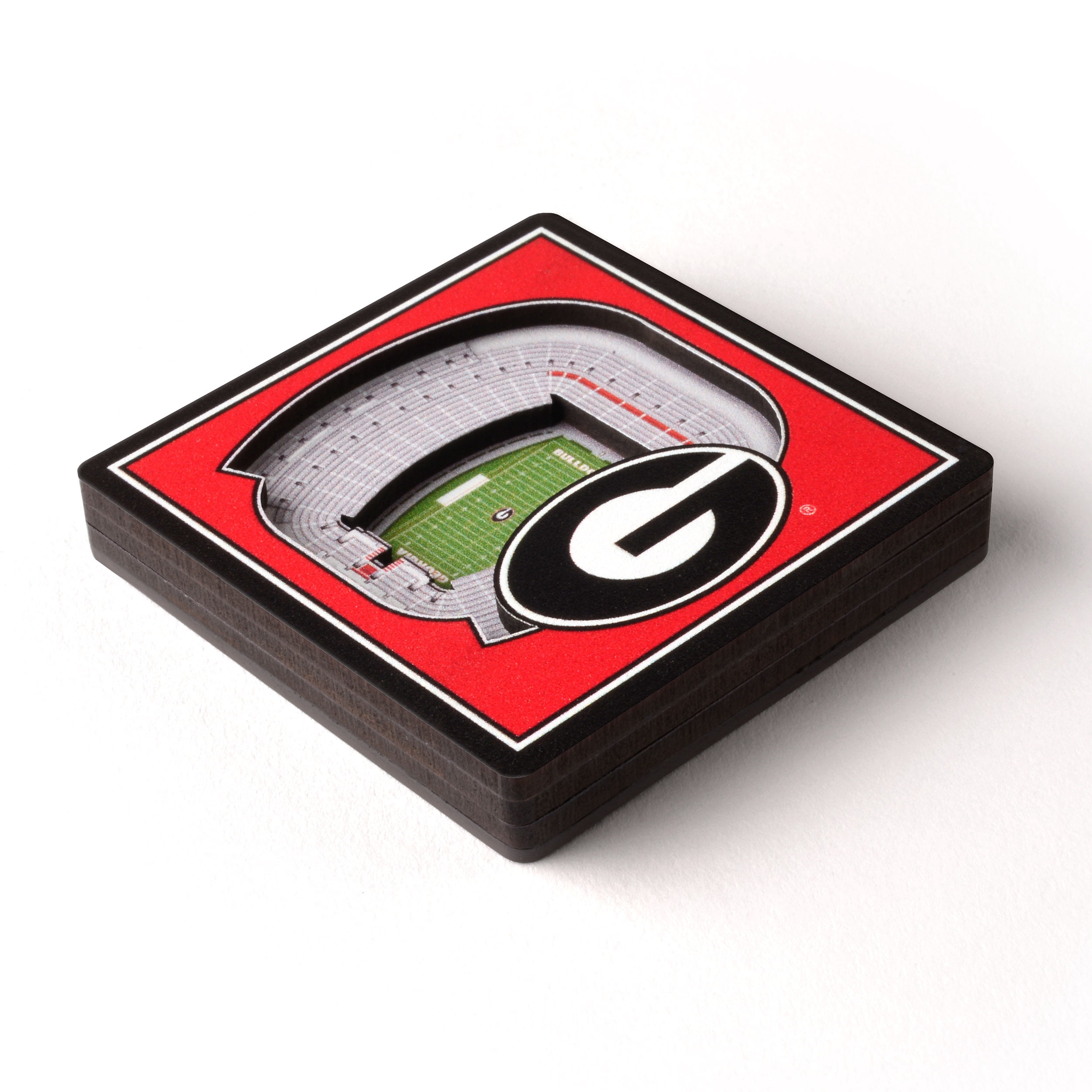 YouTheFan NCAA Georgia Bulldogs 3D StadiumView Magnet