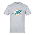 thumbnail image 3 of NFL Playera Aficionado Básica Miami Dolphins Gris para Hombre, Talla Chica, 3 of 9