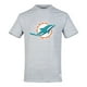 thumbnail image 3 of NFL Playera Aficionado Básica Miami Dolphins Gris para Hombre, Talla Grande, 3 of 9