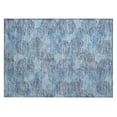 thumbnail image 2 of Addison Rugs Chantille Indoor/Outdoor Transitional Circles Denim Washable Rectangle Rug, 1'8" x 2'6", 2 of 6