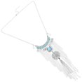 thumbnail image 1 of WHAMVOX 1Pcs Collier Pendentif en Métal pour Femmes avec Forme de Pompons pour Pulls et Robes, 1 of 8
