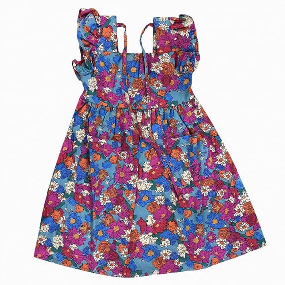 CAUYDY Toddler Girl Dress Summer Ruffle Sleeveless A-Line Baby Girl Fashion Sundress Casual Dresses 2T 3T 4T 5T 6Y 7Y 8Y (Sizes 6-7 Years,D1-Red)