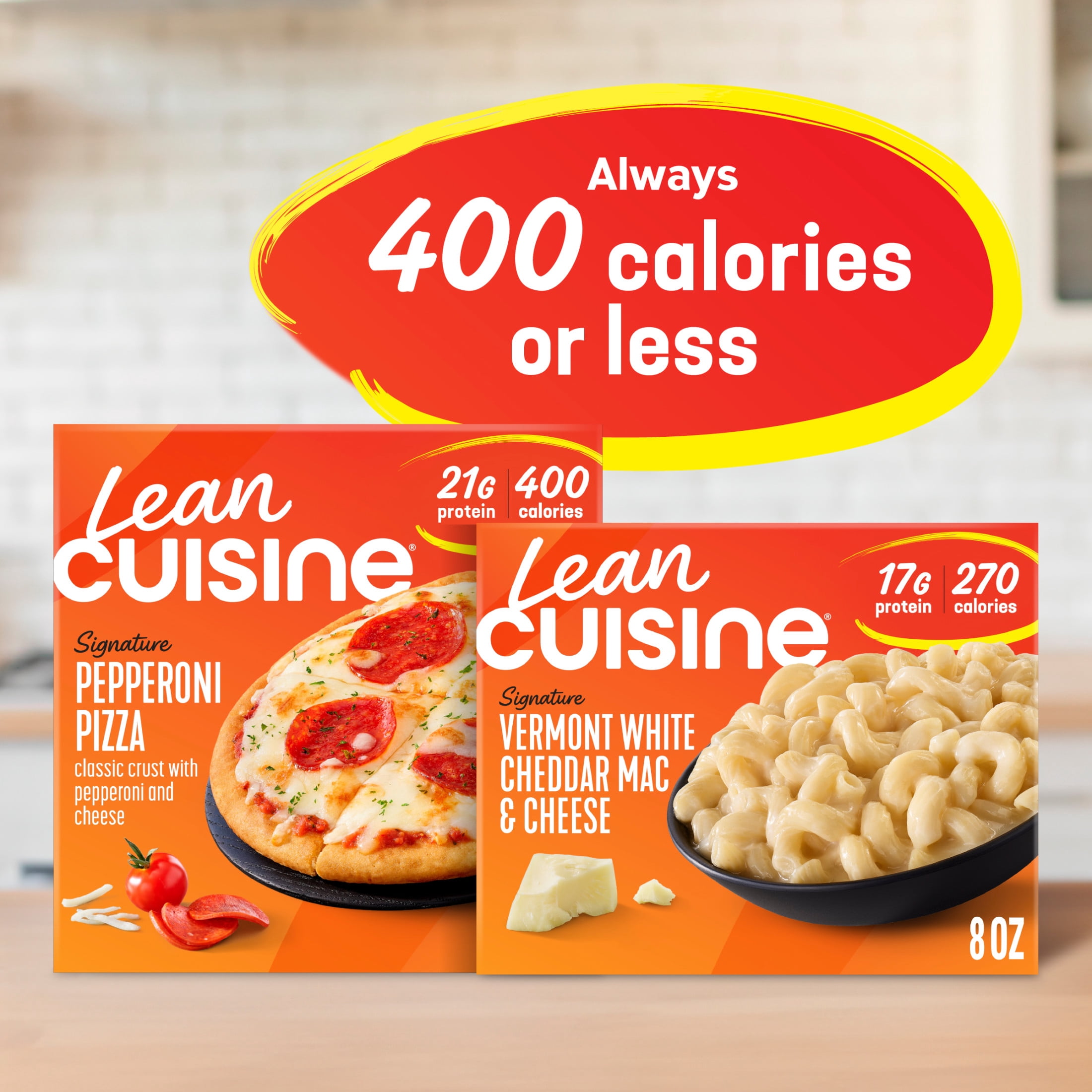 Lean Cuisine Vermont White Cheddar Mac & Cheese Frozen Meal, 8 Oz
