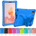 thumbnail image 7 of for Samsung Galaxy Tab S9/S8/S7 11" 2023/2022/2020 Cute Kids Case, Cartoon Butterfly Stand Case Shockproof Flexible Silicone Hard Protective Cover for Samsung Galaxy Tab S9 FE 10.9" 2023, Blue, 7 of 7