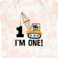 thumbnail image 4 of Inktastic First Birthday Construction Truck 1 Year Old Boys Baby Bodysuit, 4 of 5