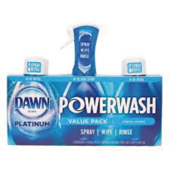Jabón en Spray para Platos Dawn Platinum Powerwash Fresh 473 ml