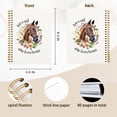 thumbnail image 4 of Notebook Hold Fizz, 5.5 x 8.3 pulgadas, regalos para Horse Girl, 4 of 4