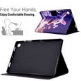 thumbnail image 5 of SaniMore for Samsung Galaxy Tab A8 10.5 inch 2022 SM-X200/SM-X205 Case, PU Leather Wallet Flip Case Auto Wake/Sleep Card Slots Multiple Viewing Angles Full Wrap Protective Fashion Case, Rabbit, 5 of 7