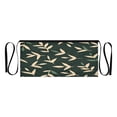thumbnail image 7 of Yayeee Waist Apron with Pockets for Cooking Waterproof Half Server Aprons, Green Leaves, 7 of 7