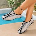 thumbnail image 6 of Miluxas Women's Breathable Mesh Slip-On Flats - Hollow Out Ballet Shoes, Lightweight Footwear for Daily & office Wear White 9.5(43), 6 of 9