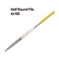 thumbnail image 1 of File Plastic Handle Metal Stone Grinding Flat Needle Jewelry Polishing Half Round File, 1 of 9