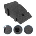 thumbnail image 1 of LOLIPPYY Plastic Outdoor Slope Ramp Mat for Car Use Lightweight and Portable with Texture Black 39.5 x 19.5 Inches, 1 of 7