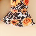 thumbnail image 6 of Baby Girl Clothes Outfit Newborn Going Home Outfit Long Sleeve Cute Letter hello i'm newhere Print Ruffle Romper Bodysuit + Floral Pants + Headband Sets for Fall Winter 0 3 6 9 12 18 Months, 6 of 7