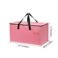 thumbnail image 3 of Large Foldable Storage Bags with Handles for Moving, Travel, and Home Organization – 4-Pack Portable PE Vacuum Bags, 3 of 6