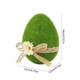 thumbnail image 3 of Dvkptbk Easter Flocked Eggs Suitable for Home Shop Window and Party Decorations easter decorations, 3 of 6