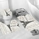 thumbnail image 4 of Juego de 4 cortinas de ducha con diseño de la Torre Eiffel de París, decoración para baño con alfombras antideslizantes, alfombrilla en forma de U, tapa de inodoro, cortinas de baño impermeables con, 4 of 7