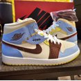 thumbnail image 1 of Maison Chateau Rouge x Jordan 1 Mid SE 'Fearless' Taille Homme 11, 1 of 5